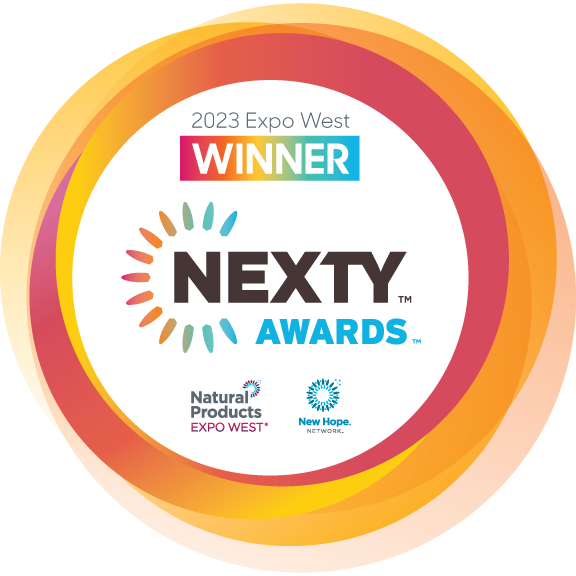 2023 Expo West. Winner. Nexty Awards