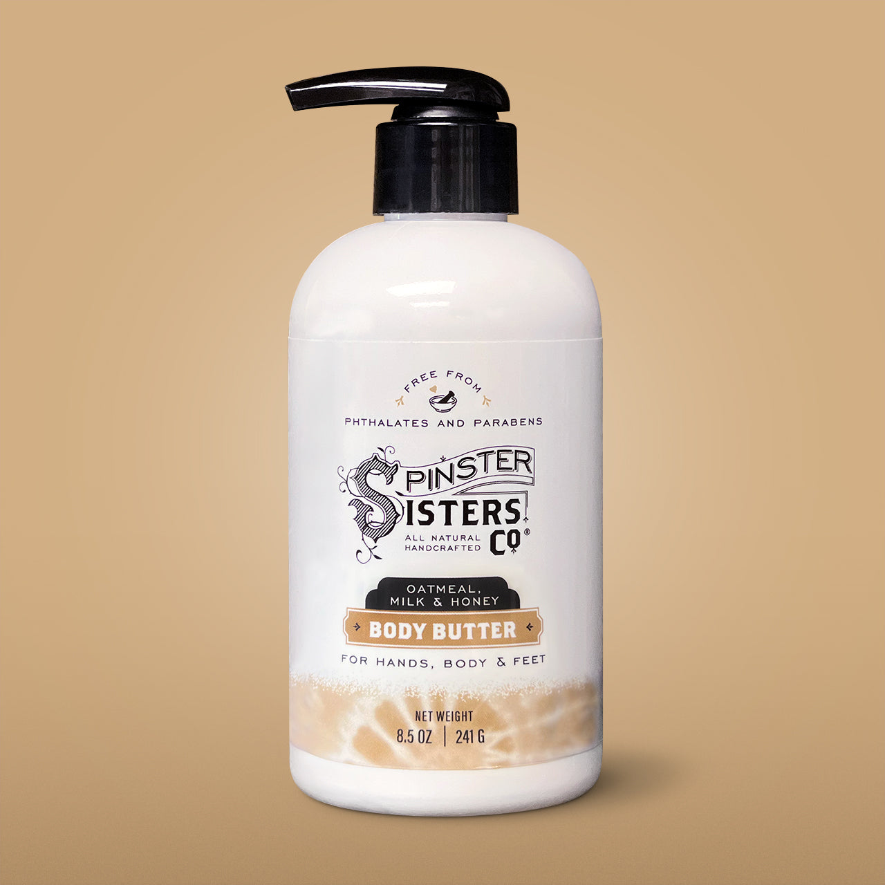 Oatmeal, Milk & Honey Body Butter 8.5 oz Bottle