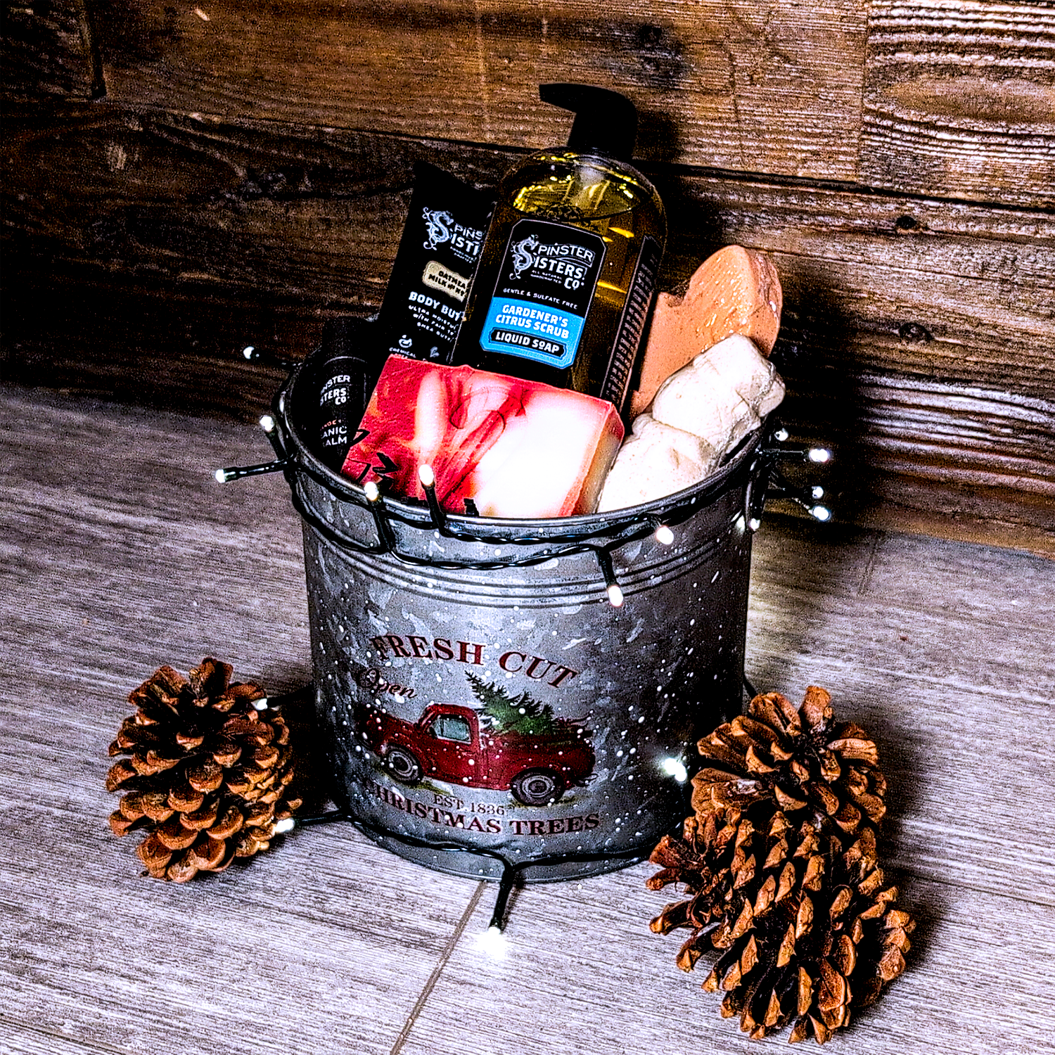 Happy Holla-Days Gift Basket