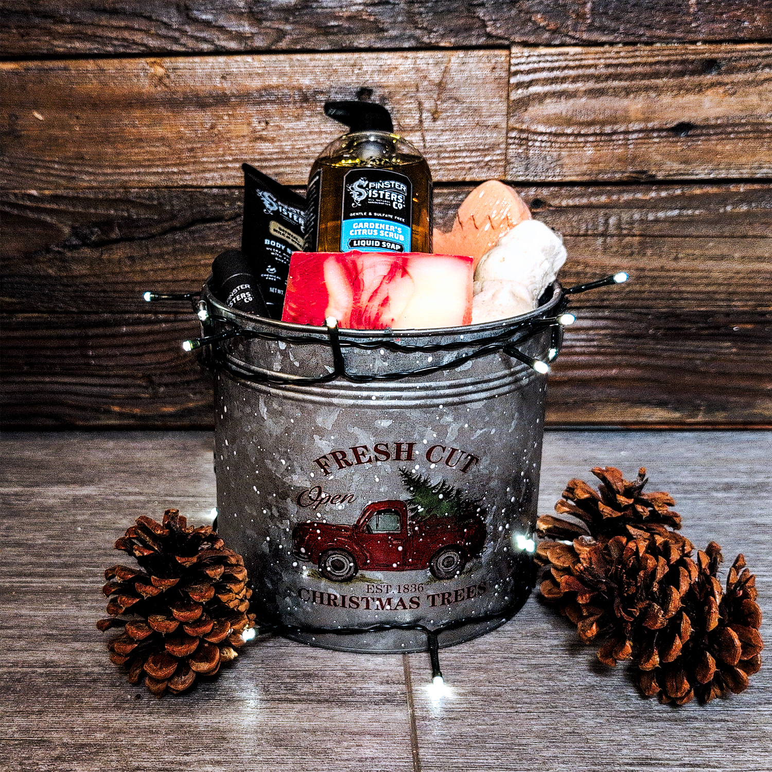 Happy Holla-Days Gift Basket