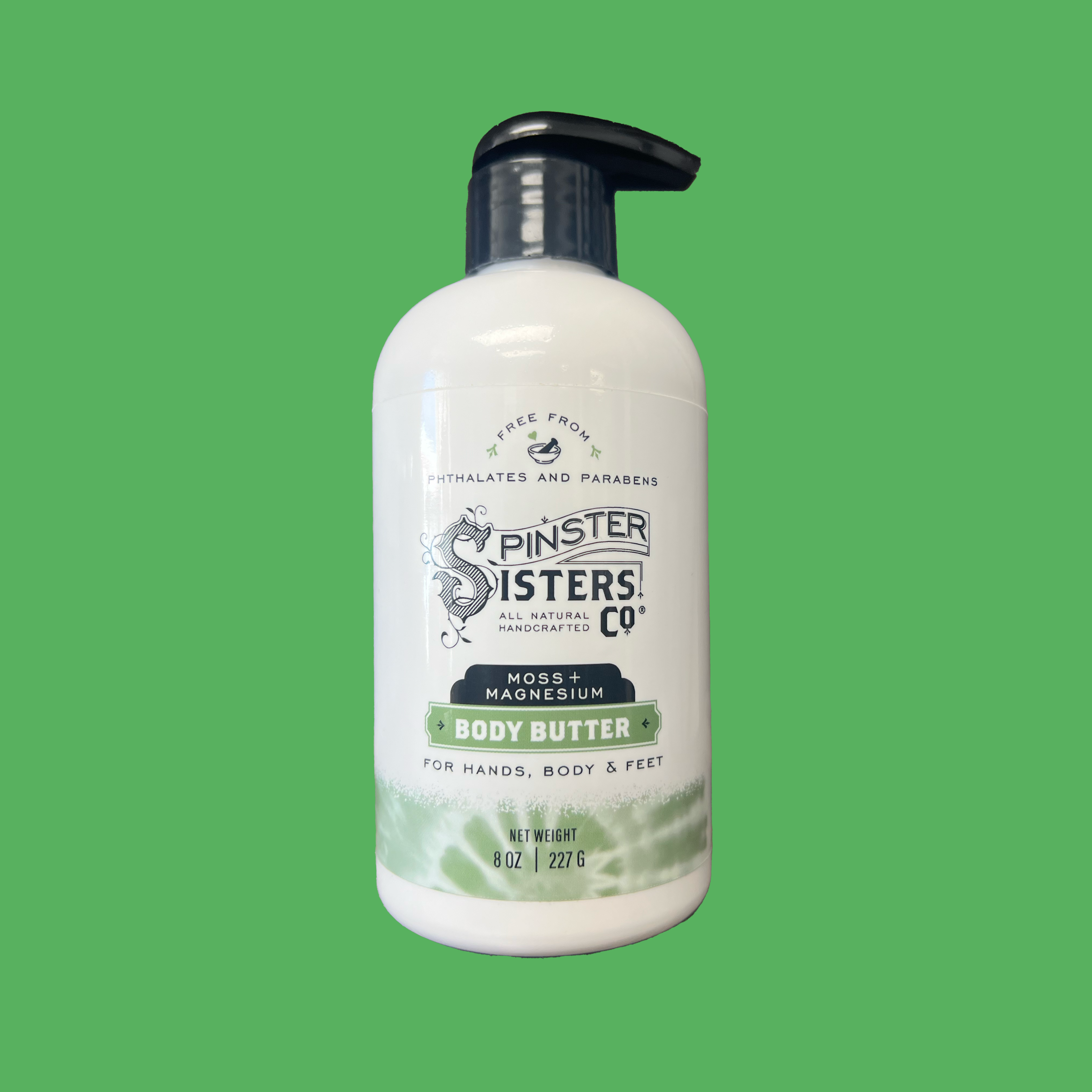 Moss + Magnesium Body Butter 8.5 oz Bottle