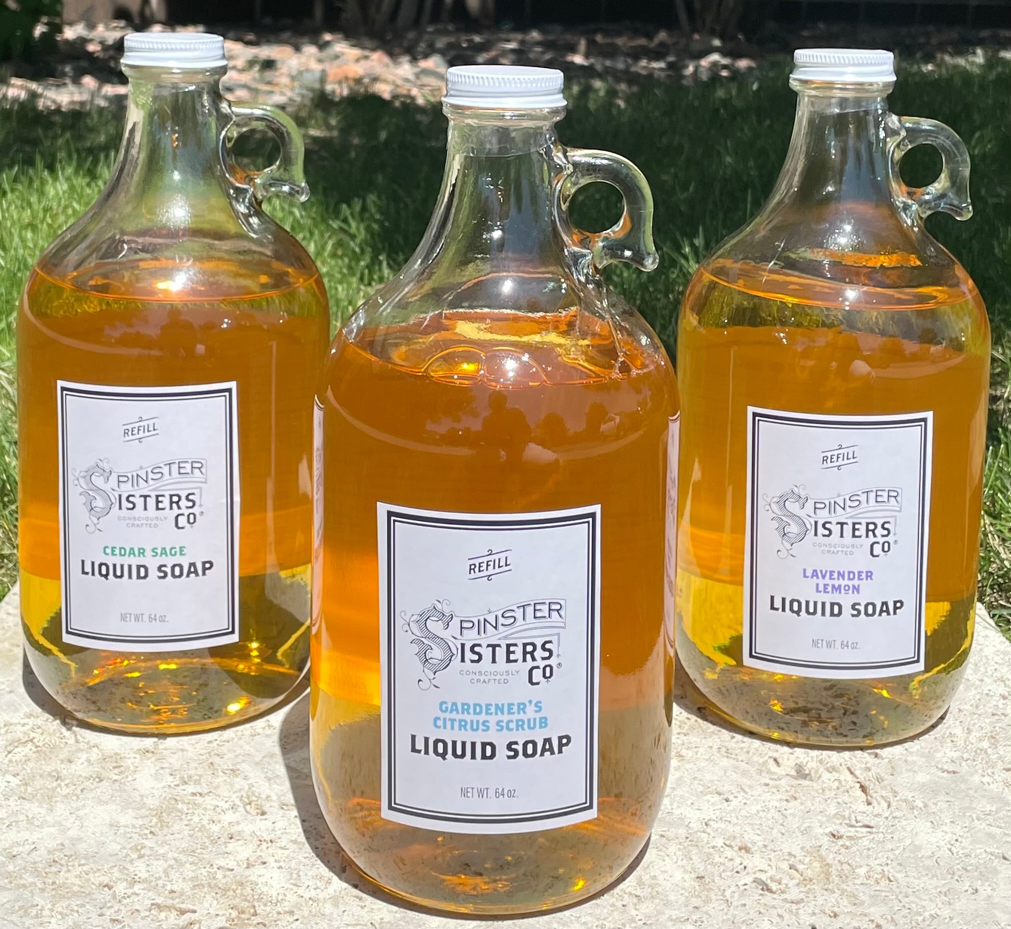 Gardener's Citrus Scrub Liquid Soap Refill