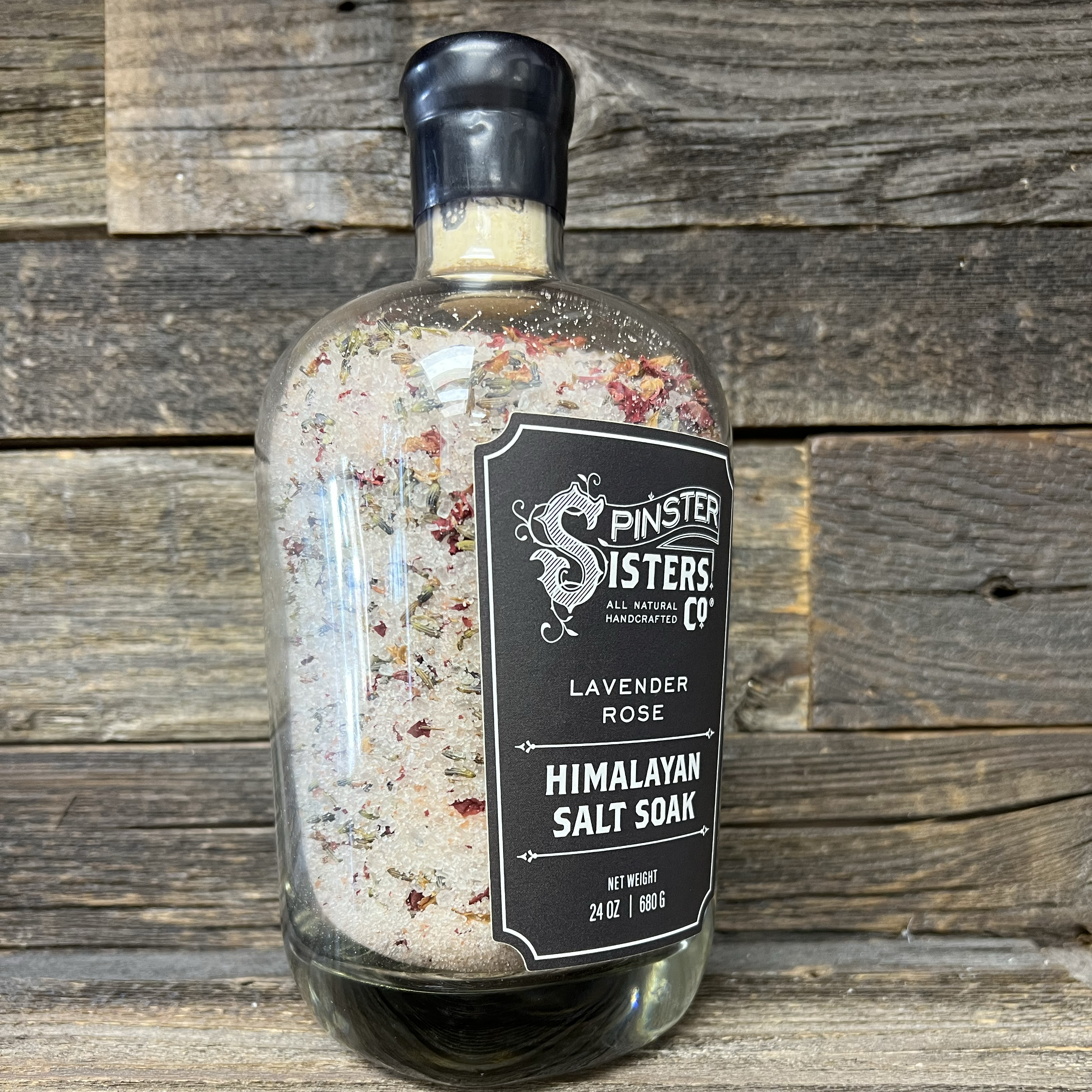 Lavender Rose Himalayan Salt Soak