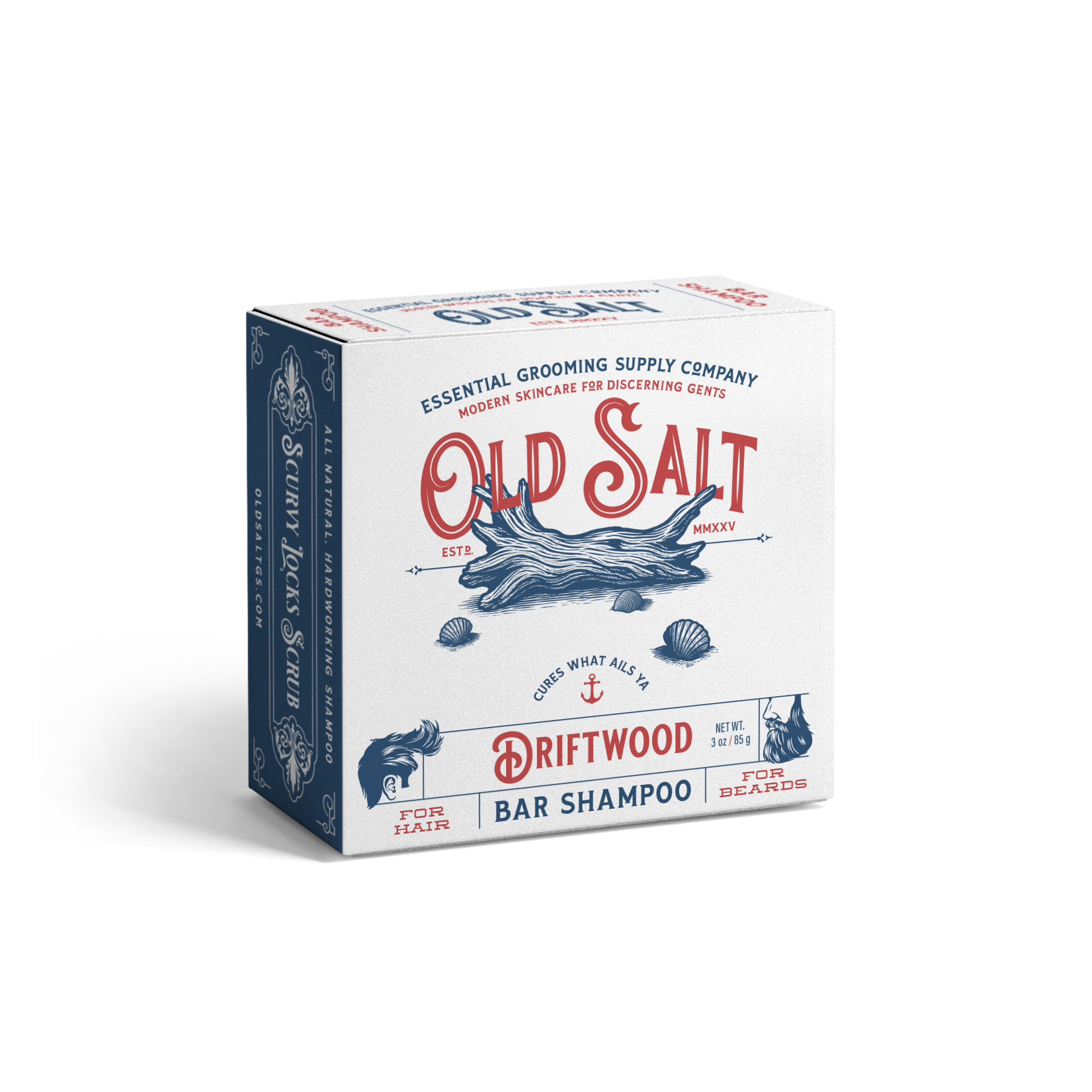 Box of Old Salt Driftwood Bar Shampoo