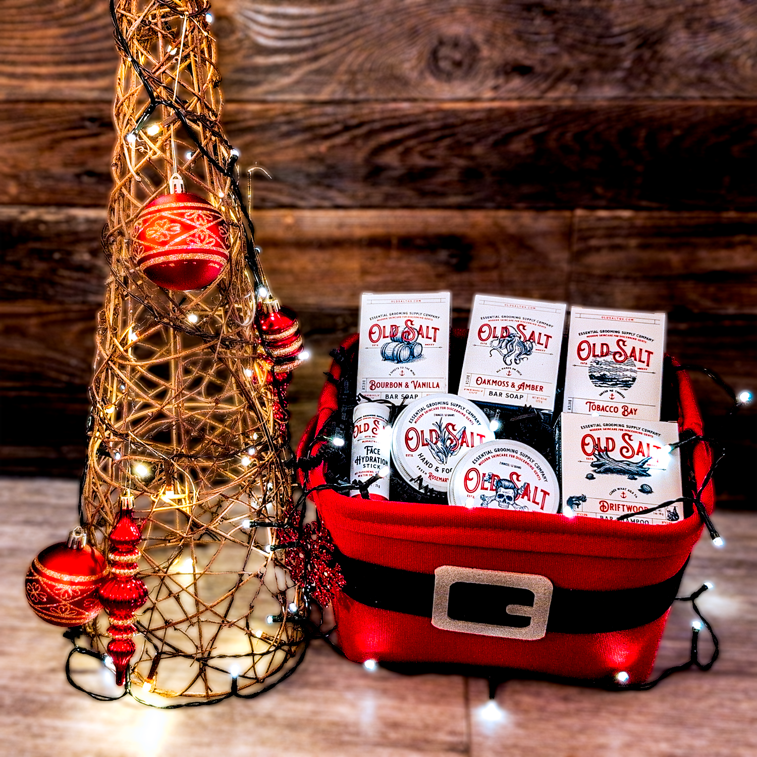 Seas The Sleigh Gift Basket