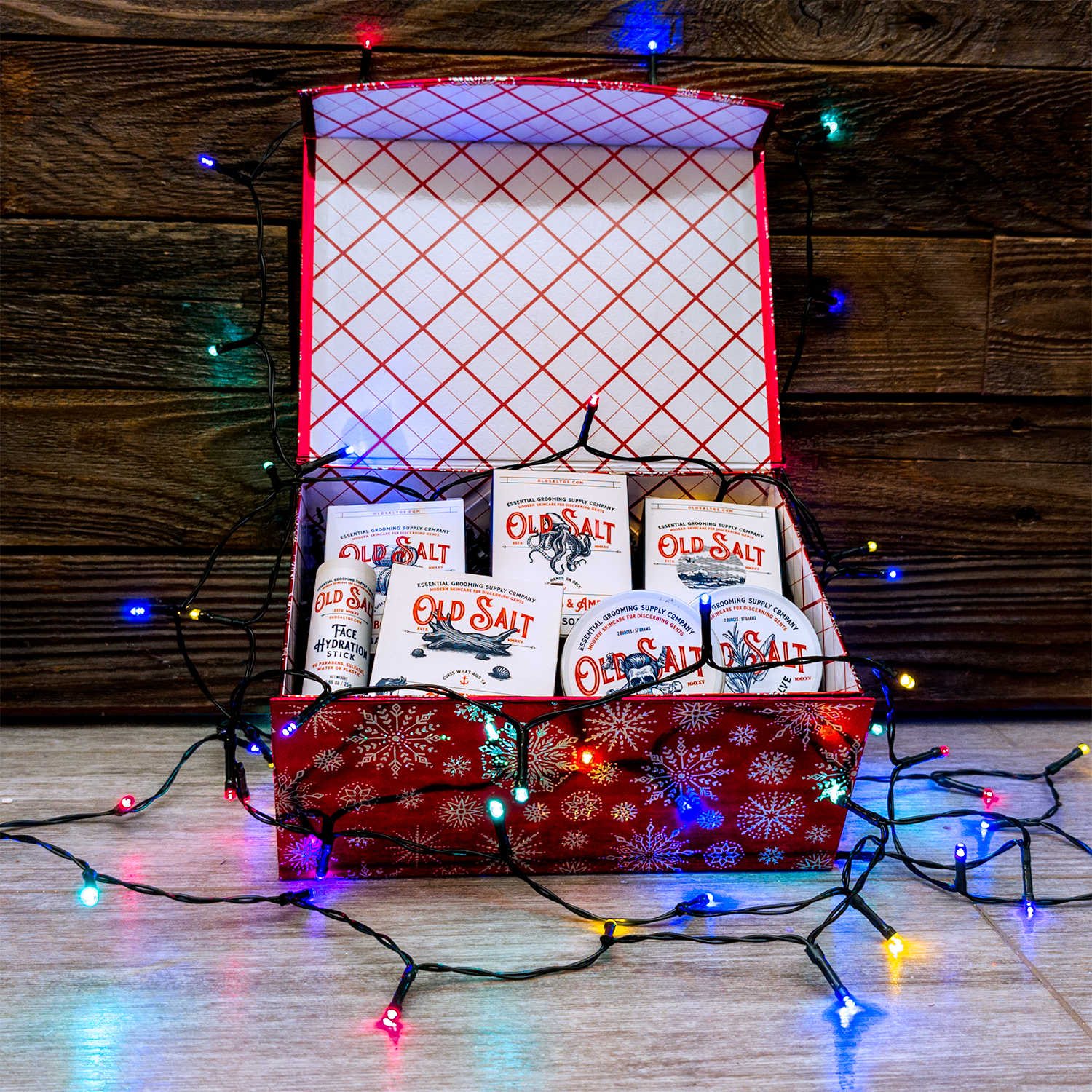 Seas The Sleigh Gift Basket