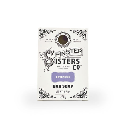 spinster sisters lavender flower toner Spinster Sisters Co. Soap Bar
