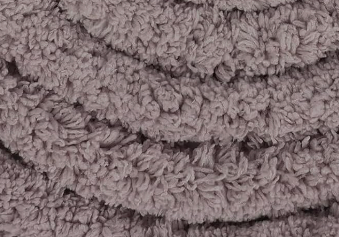 Sand and Khaki Finger-Knit Handmade Dog Bed - 19" x 30"