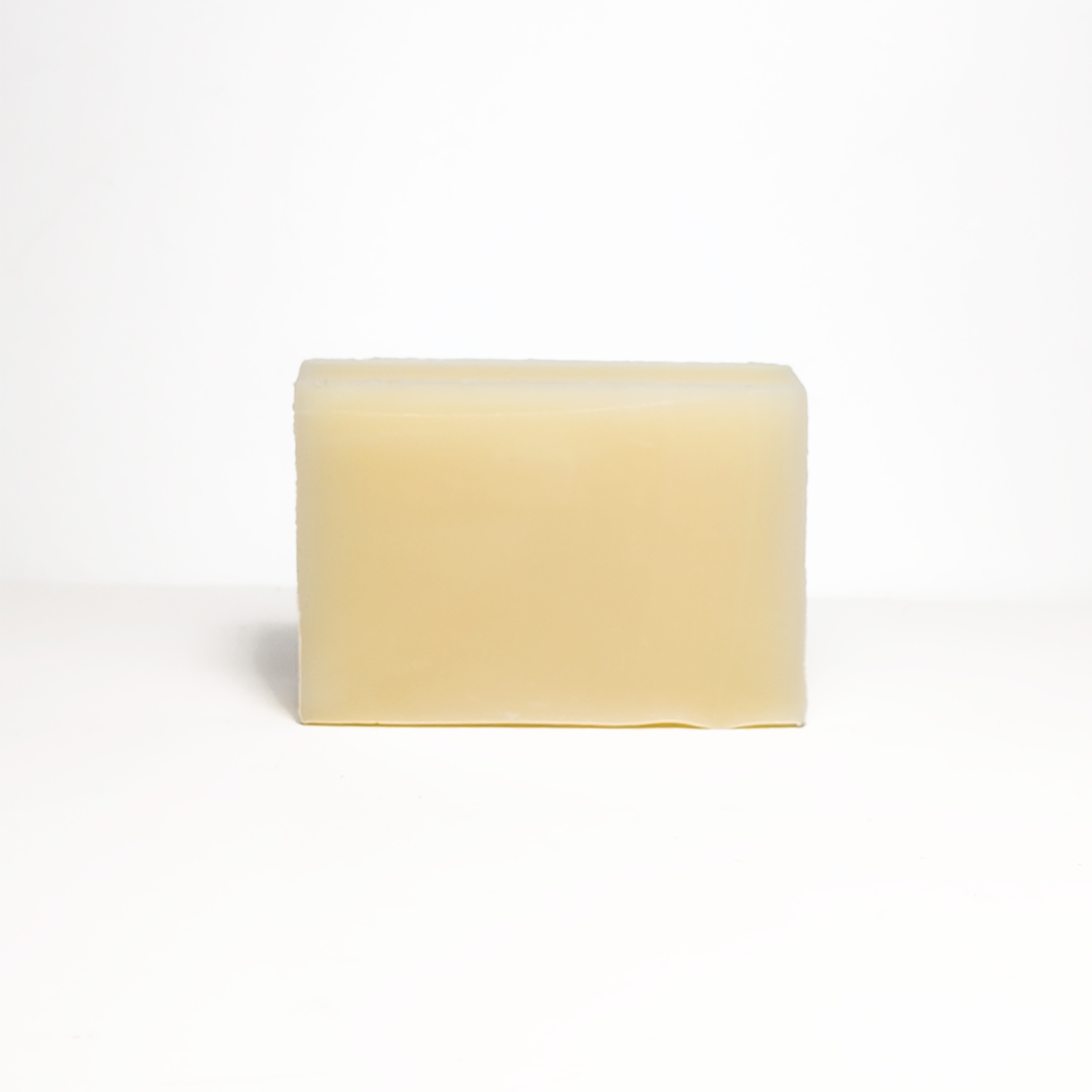 Bar of Clear Waters Unscented soap on a white background