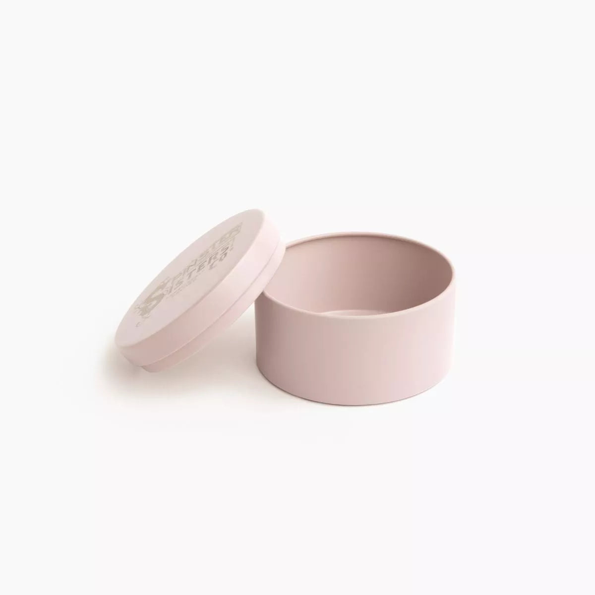 Pink Circular Storage & Travel Tin with Lid