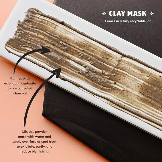 Clay Mask | Spinster Sisters Co. | Plant-based Skin, Hair, Body 