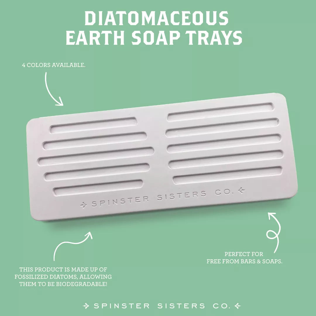 Eco Friendly Rectangular Soap Trays - Multiple Colors